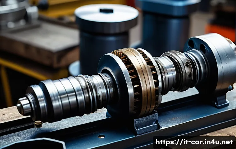 자동차정비기사 필기 시험 주요 과목 - **Prompt 1: The Heart of Classic Mechanics**
"A clean, well-lit workshop with natural light stre...